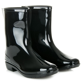 PA1 Lakkozott galushes fekete 1