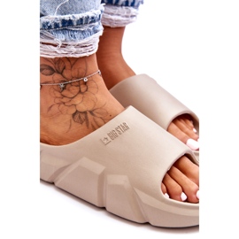 Női könnyű Big Star habpapucs LL274593 bézs 2