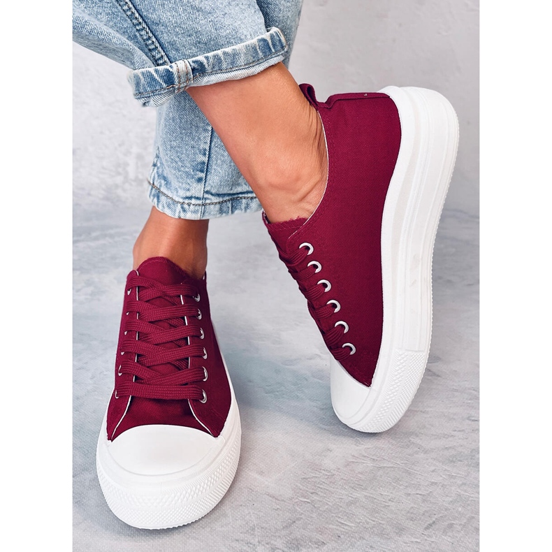 Ebbe W.RED női tornacipő piros 1