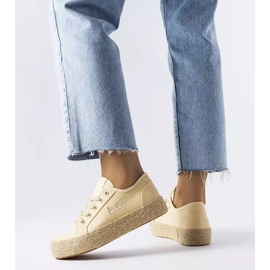 Lee Cooper LCW-23-31-1795L bézs espadrillák 1