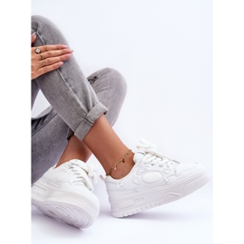 PG1 Női Platform tornacipő Fehér Finos 2