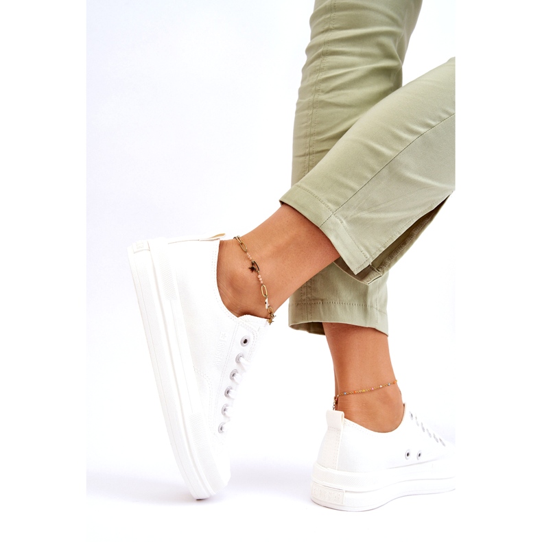 Big Star alacsony fűzős tornacipő LL274968 fehér 3