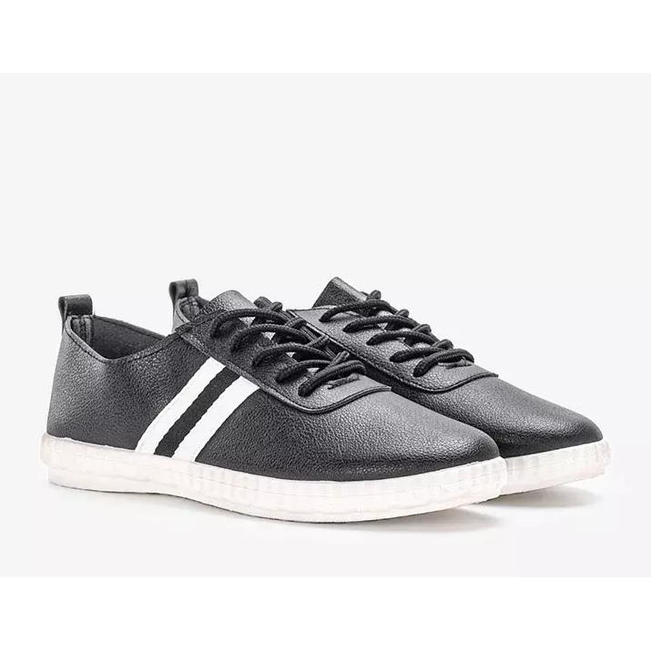 Férfi fekete Aulin tornacipő 1