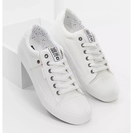 Férfi fehér tornacipő Big Star GG174028 2