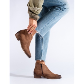 W. Potocki Barna velúr cowboy csizma a Potockitól 1 W. Potocki Barna velúr cowboy csizma a Potockitól 1