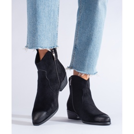 W. Potocki Női fekete cowboy csizma Potocki velúr 1 W. Potocki Női fekete cowboy csizma Potocki velúr 1