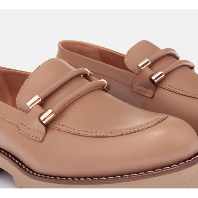 Marco Shoes Könnyű naplopók bézs 2