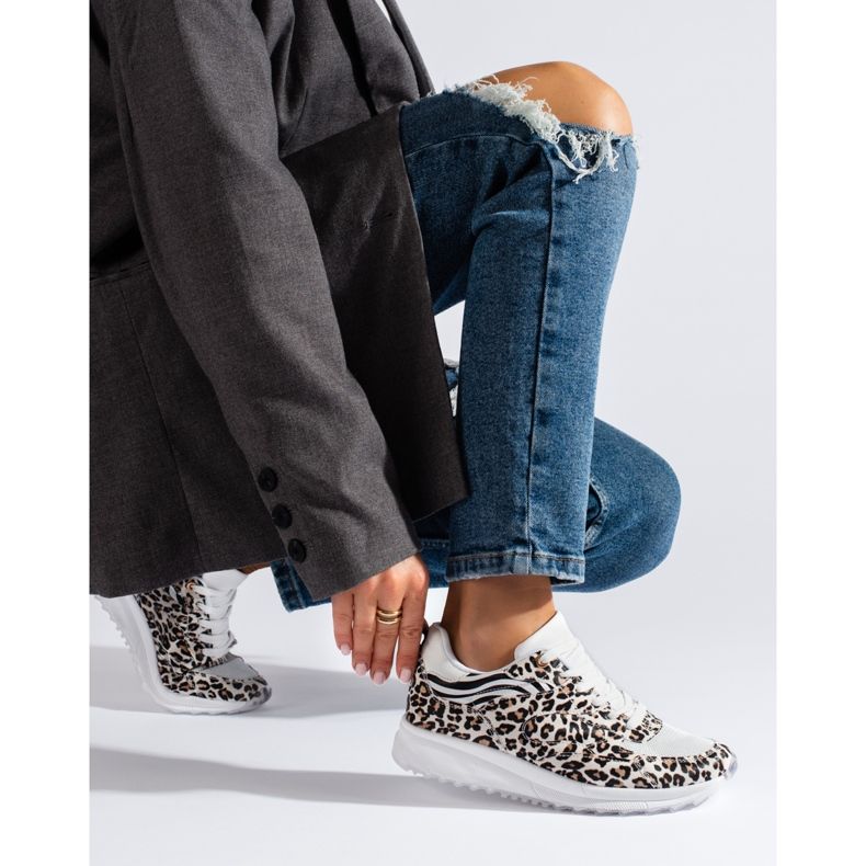 Shelovet női leopárdmintás tornacipő fekete 1 Shelovet női leopárdmintás tornacipő fekete 1