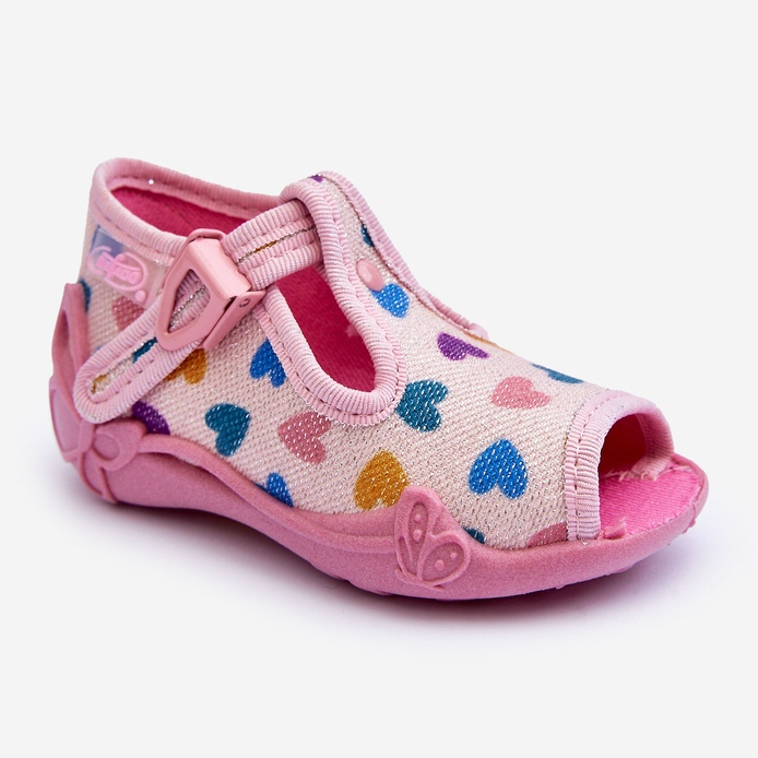 BEFADO S.A. Befado Heart Slippers Szandál 213P140 Pink rózsaszín 1