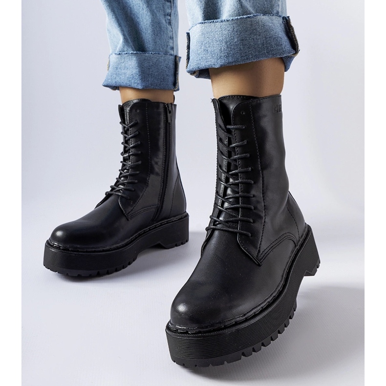 Big Star II274509 fekete bokacsizma 1