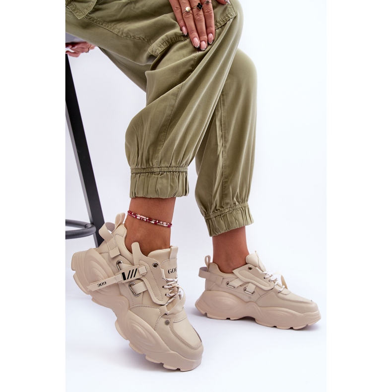 GOE MM2N4015 sportcipő, bézs 1