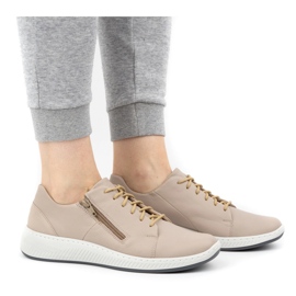 WASAK Női cipő bőr tornacipő 0602W szürke 1