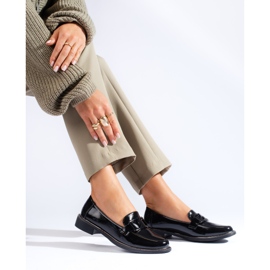 Shelovet női fekete lakkcipő 1