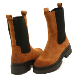 Magasan szigetelt női dolgozók Evento 23BT35-6440 Camel barna 3