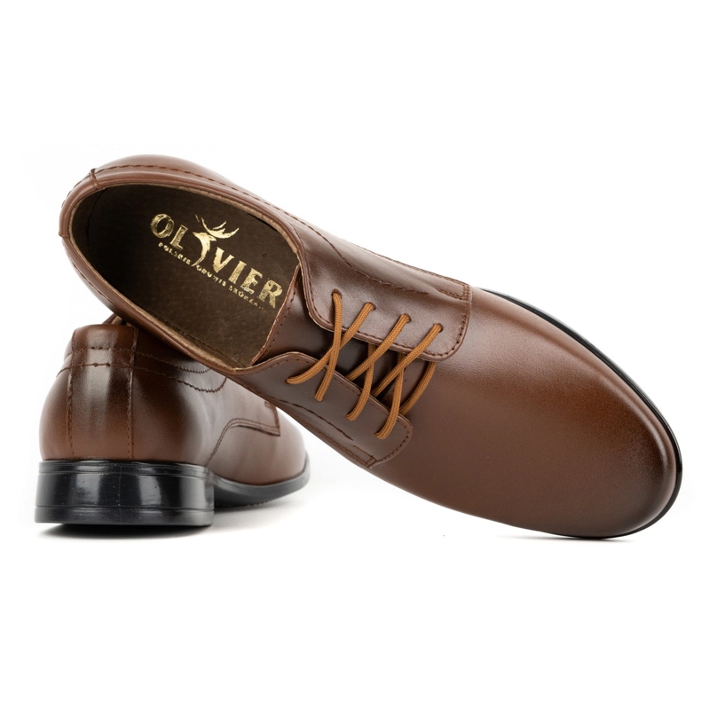 Olivier Gyermek hivatalos ünnepi cipő J1 barna 3