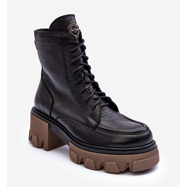 Női bőr szigetelt csizma Fekete Lemar Rehin 1 Női bőr szigetelt csizma Fekete Lemar Rehin 1