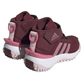 Adidas Fortatrail El K Jr IG7267 cipő piros 1