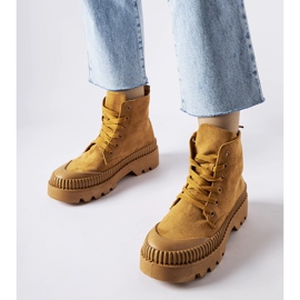 Inna Barna, magas szárú, öko-velúr tornacipő Aida 1