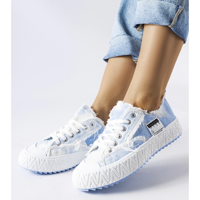 Inna Rózsaszín tornacipő horzsolásokkal a Safiy cégtől 1