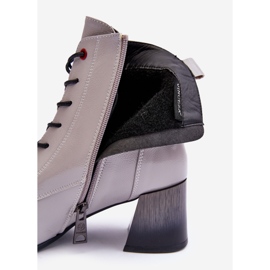 Vinceza Patent Bokacsizma Szürke Basciano 1