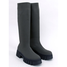 Rugalmas Tapp Green felsőrésszel rendelkező csizma zöld 1 Rugalmas Tapp Green felsőrésszel rendelkező csizma zöld 1