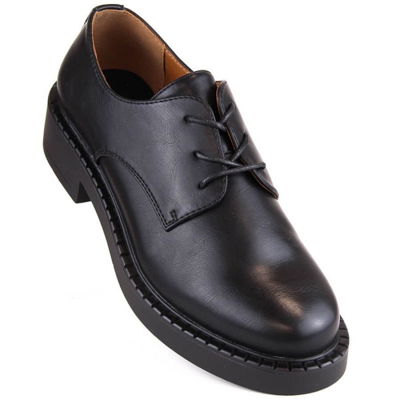 Sergio Leone W SK416A fűzős cipő, fekete 1