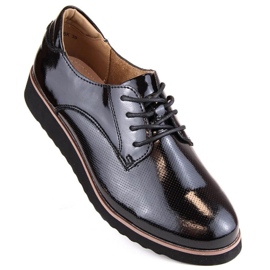 Filippo W PAW461 fekete lakkcipő 1