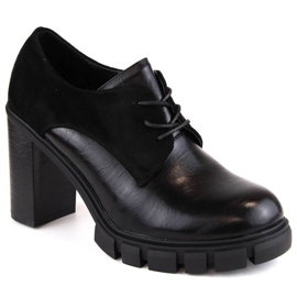 M.Daszyński W SAN19A magas sarkú és platformcipő, fekete 1