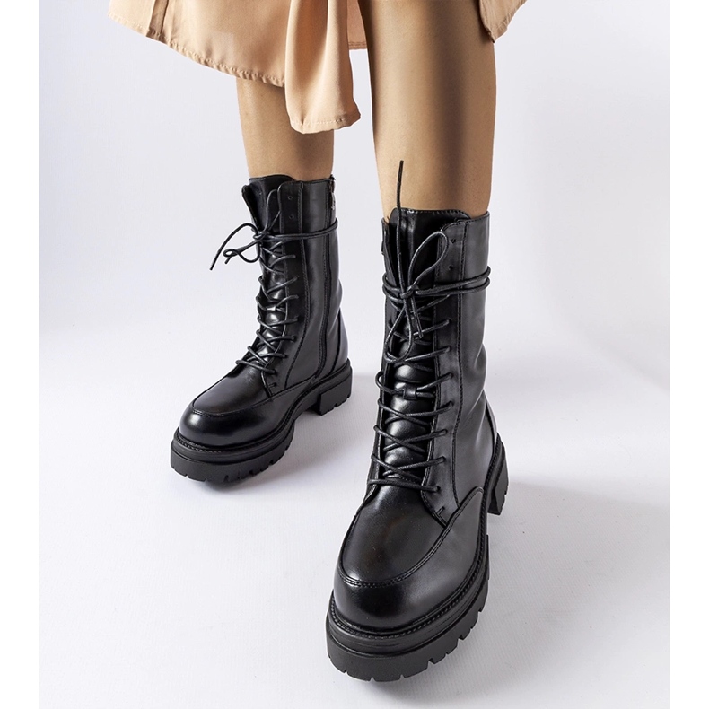 Fekete Juin hőszigetelt csizma 1 Fekete Juin hőszigetelt csizma 1