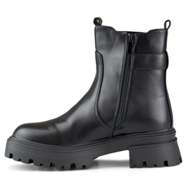 Klasszikus női táskák dekoratív csattal fekete 1