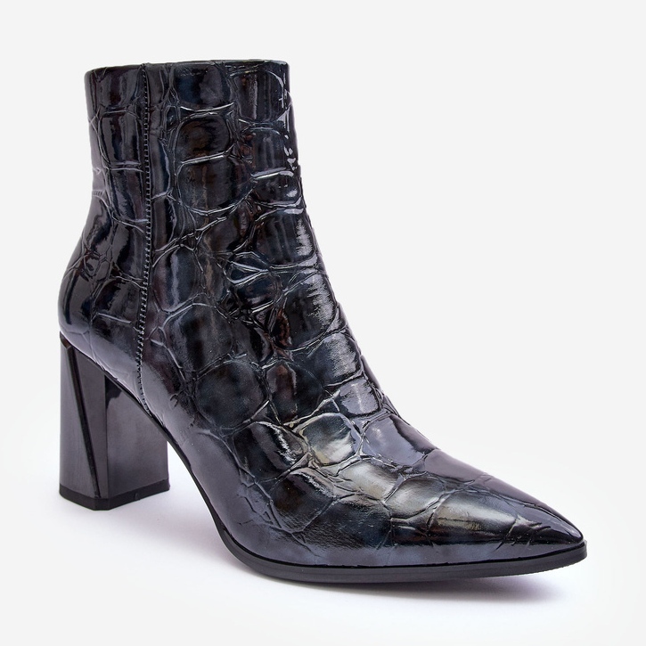 Patent bokacsizma S.Barski MR870-58 Sötétkék 1