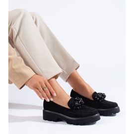 Shelovet női fekete velúr naplopók 1