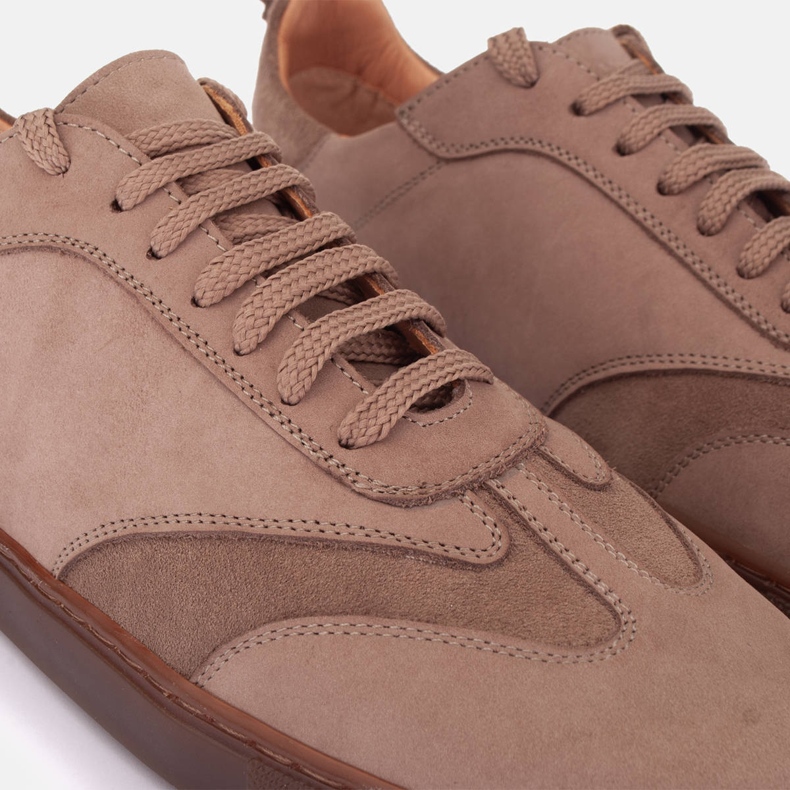 Marco Shoes Adele tornacipő bézs 2