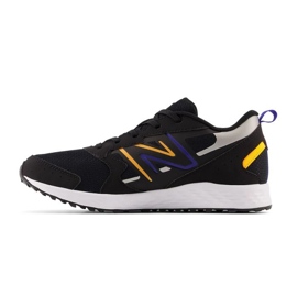 New Balance Jr GE650BH1 cipő fekete 1