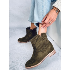 Csizma rejtett Deer Green éken zöld 2