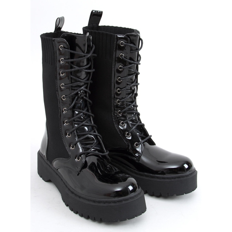 Munkavállaló zokni felső Soks Black fekete 1