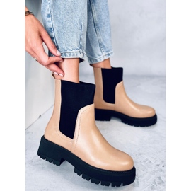 Chelsea csizma magas Cillo Camel felsőrésszel barna 1 Chelsea csizma magas Cillo Camel felsőrésszel barna 1