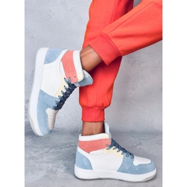 Dorcas Blue bokáig érő tornacipő fehér 2