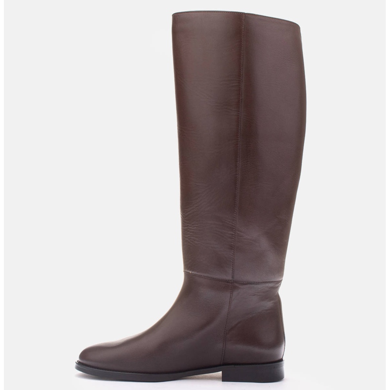 Marco Shoes Marley széles csizma barna 1