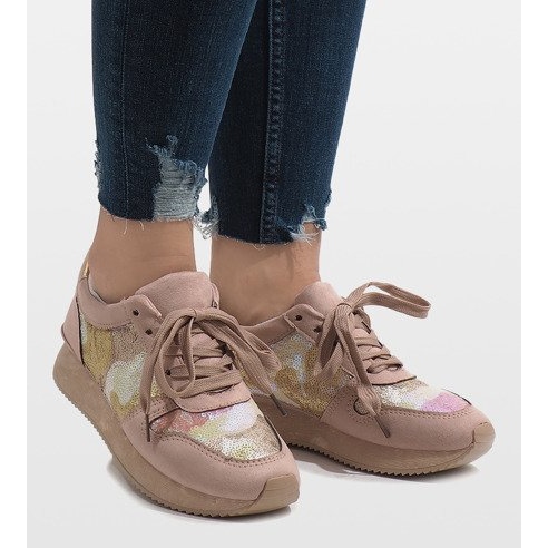 Rózsaszín sportcipők T025 2 Rózsaszín sportcipők T025 2