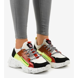 Fehér sportcipők HL-03-mal 1