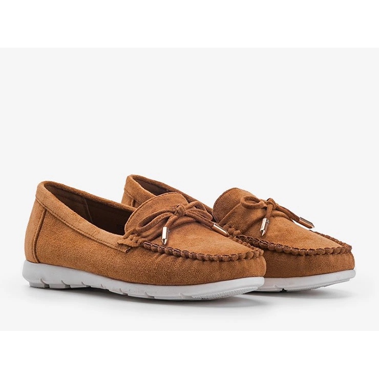 Barna öko-velúr cipók Mckayla íjjal 1