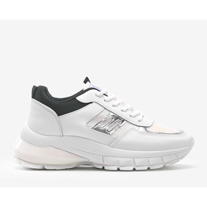 Fekete -fehér Dana cipők 1