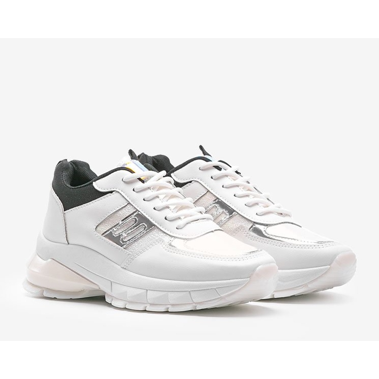 Fekete -fehér Dana cipők 2