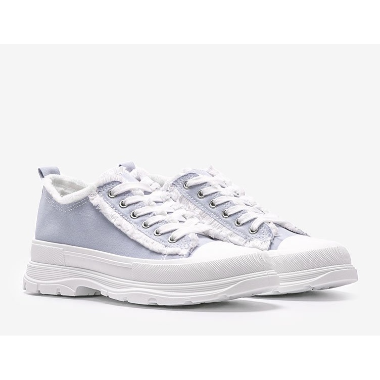 Kék cipők vastag Makenna talppal 1