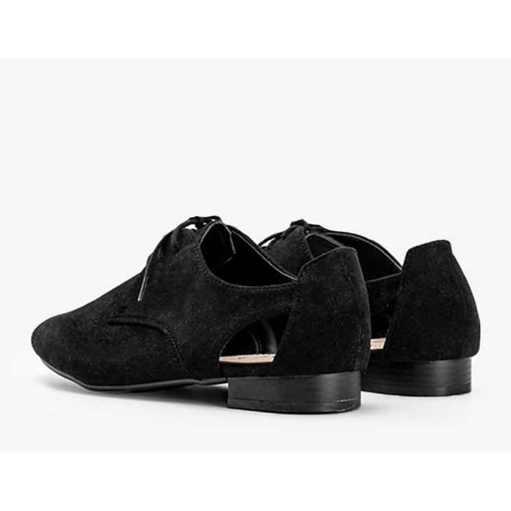 Fekete fényes, alacsony vágású csizma a Dorothy -tól 1