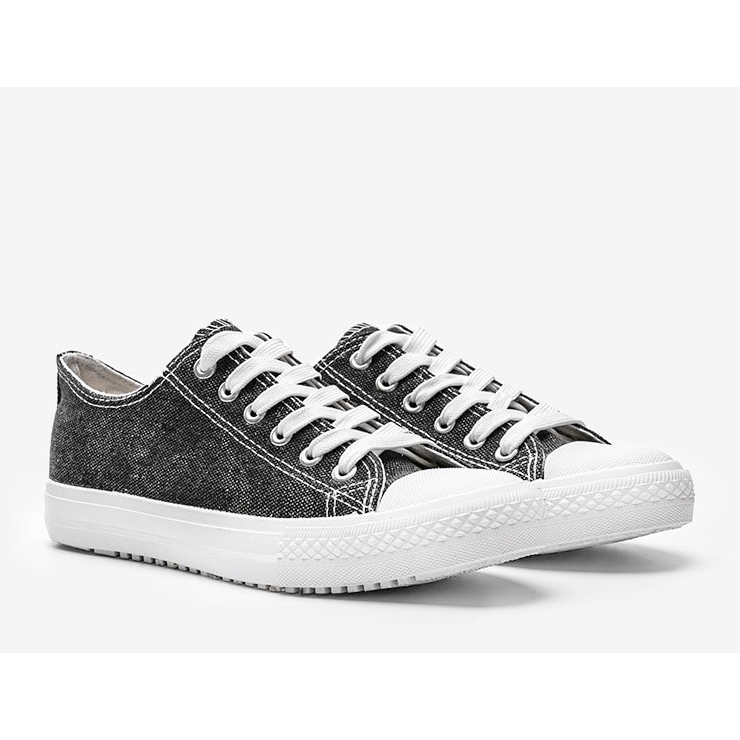 Fényes, fényes Cora cipők fekete 1