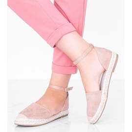 Chloe Star bézs espadrilles szandál 1