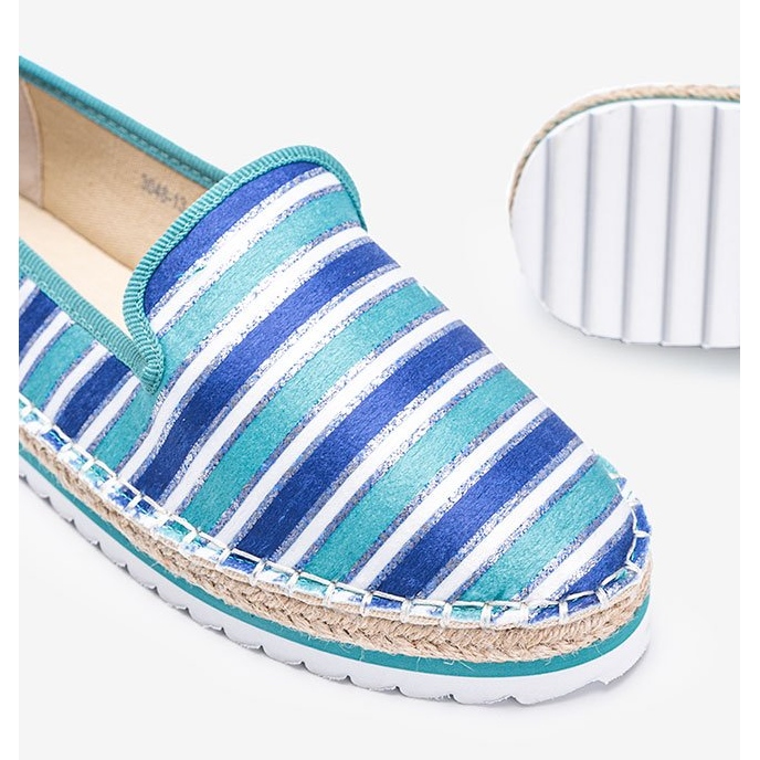 Ottawa kék csíkos espadrilles 1 Ottawa kék csíkos espadrilles 1