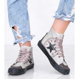 BM Nadi női szürke bokacipő 1